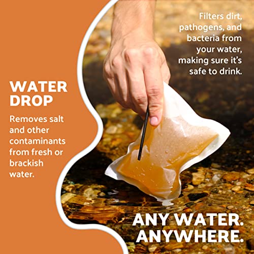 OTS Osmo Waterdrop, 2 Pack, Emergency Desalination Water Purifier - Image 3