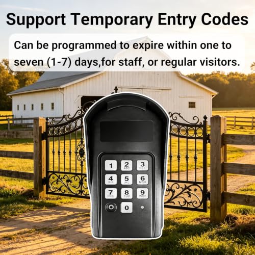 Wireless Digital Keypad FM137 for Mighty Mule Gate Opener, Gate - Image 5