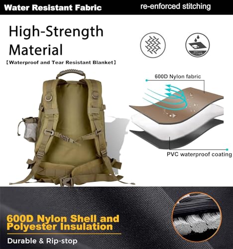 Tactical Backpack for Men Military Large 3 Day Bug Out Bag - Image 7