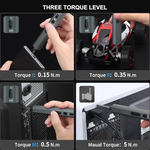 STREBITO Electric Screwdriver, 155 in 1 Precision Electric - Image 5
