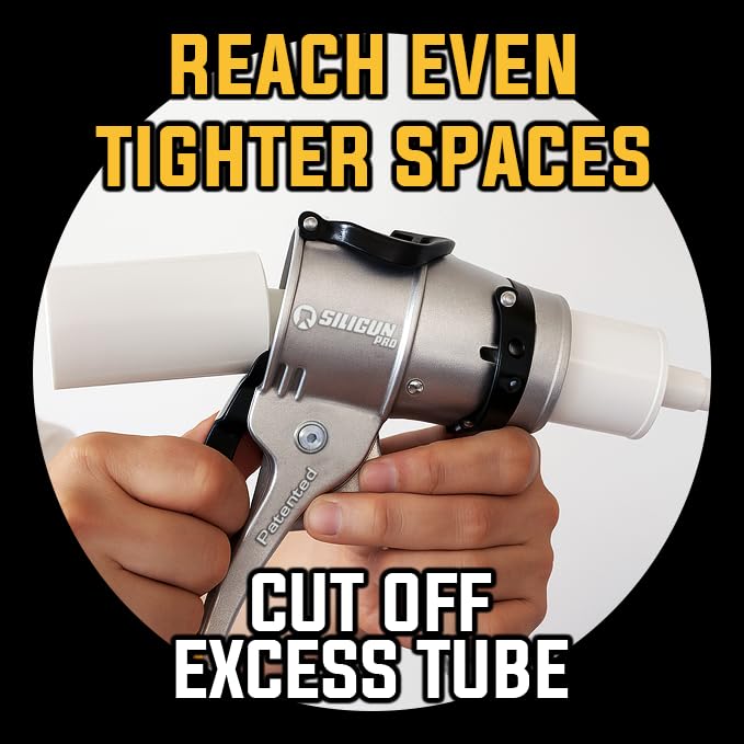 SILIGUN™ PRO Compact 24:1 Caulking Gun - No Drip Caulk Gun - Image 4