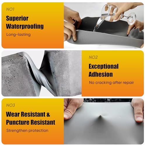 Self Leveling Concrete Crack Filler, 70 Oz 4 Pack - Image 3