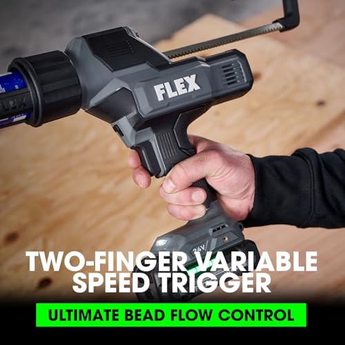 FLEX 24V Cordless 10 oz Caulk and Adhesive Gun, Tool Only - Image 3