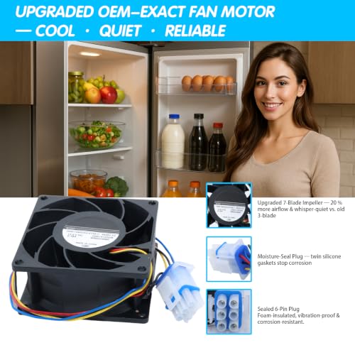GFE28GMKBES GFE28GSKBSS GFE28GSKJSS GFE28GSKHSS Evaporator Fan - Image 4