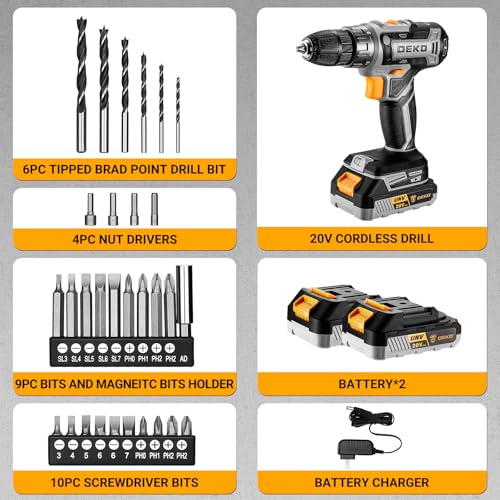 Power Drill Cordless: DEKOPRO 20V Electric Drills - Image 7