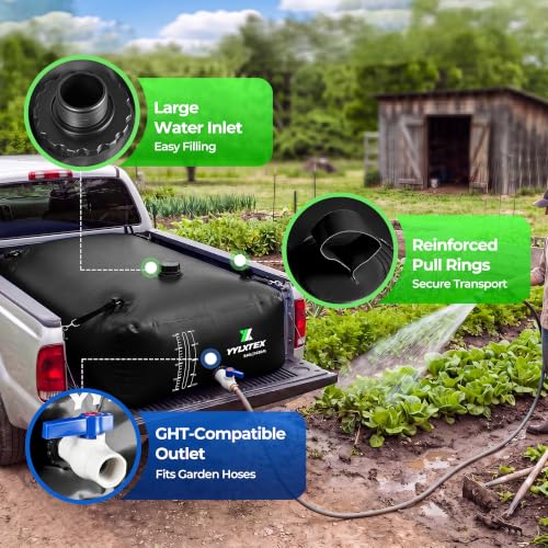 87 Gallon/330L Water Bladder Tank - Portable Collapsible - Image 7