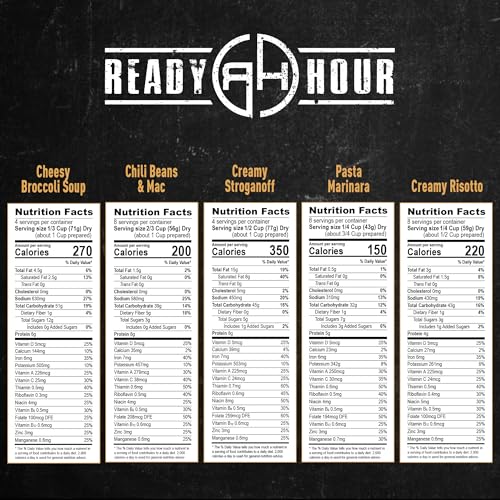 Ready Hour 120 Serving Entree Bucket-Freeze Dried | Home Organization - Image 3