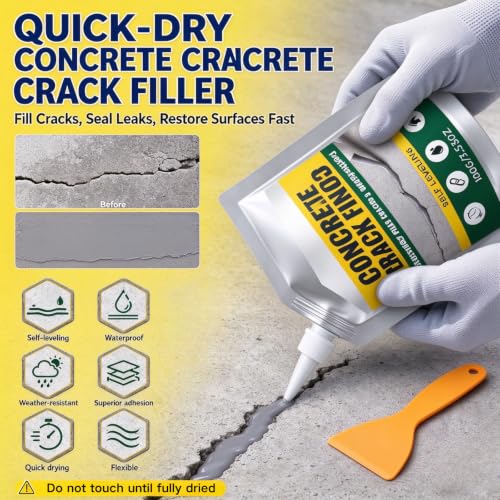 2PCS Waterproof Concretecrack Filling Material,Concrete - Image 4