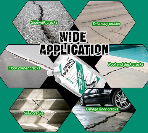 Concrete Crack Filler, 1.1LB Self Leveling Cement Crack | Home Repair - Image 7