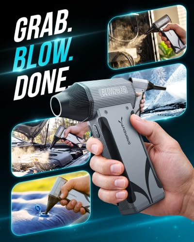 BLOWZER X6 Jet Powered Air Duster - Powerful Airflow, Endless - Image 7