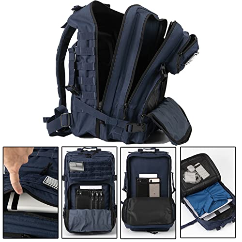 QT&QY 45L Tactical backpack & Tactical Toiletry Bag - Image 6