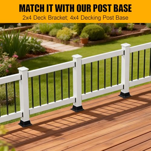 20Pcs 2x4 Deck Railing Bracket Connectors for 1.5"x3.5" - Image 7