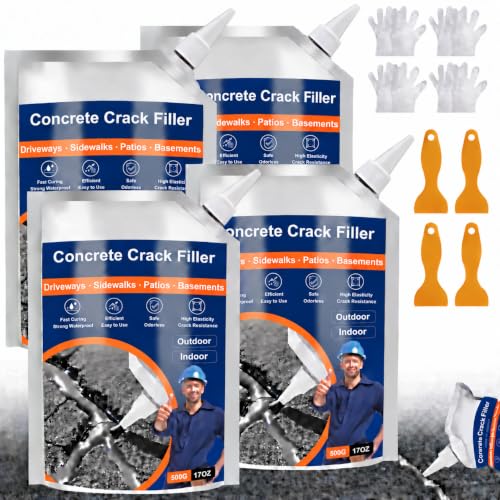 Self Leveling Concrete Crack Filler, 70 Oz 4 Pack - Image 2