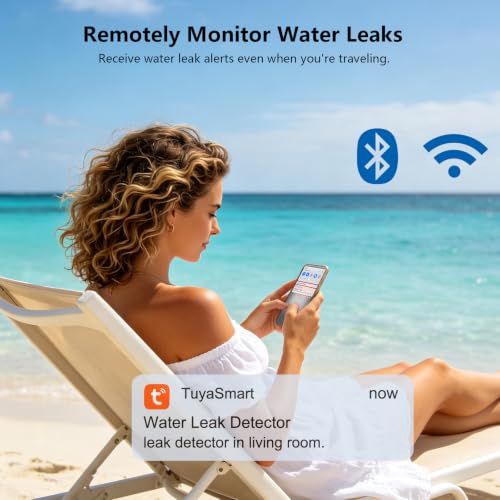 WiFi Water Leak Detector, 2-in-1 Water Leak & Water Level - Image 5