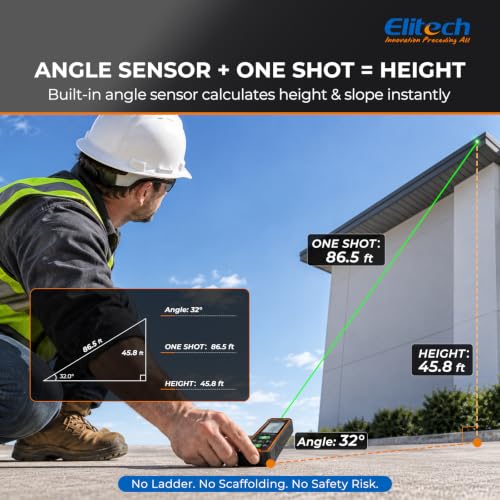 Elitech Green Laser Measuring Tool, Self-Calibration - Image 5