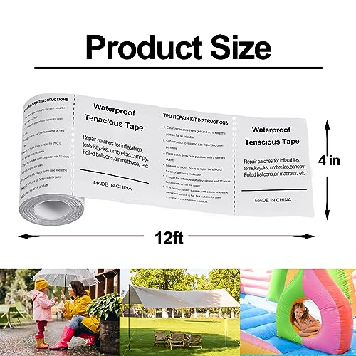 Bounce House Patch Repair Kit, Pool Patch for Above Ground Pools - Image 3