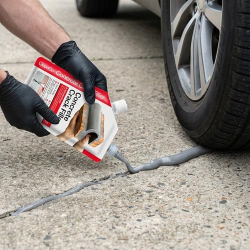 Concrete Crack Filler 4-Pack 4.4LB Grey - Image 3