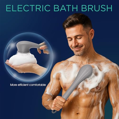 VOYOR Electric Body Brush Back Scrubber for Shower - Image 4