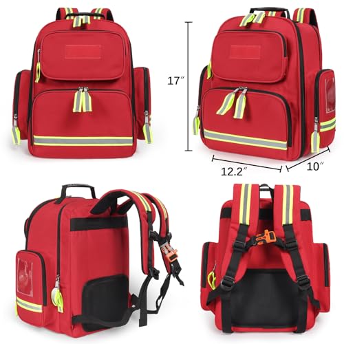 Gatycallaty First Aid Backpack - Multi Pocket Emergency - Image 3