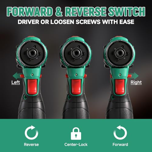 Hoteche Cordless Brushless Screwdriver - 2.0Ah Battery | Hand Tools - Image 6