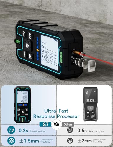 Laser Measuring Tool 165 Feet, RockSeed Portable Laser Measure - Image 3