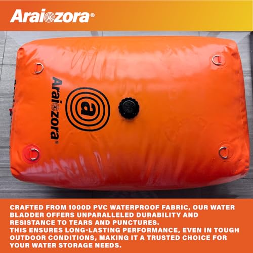 Foldable Water Bladder Tank,100 Gal/380L Portable | Home Organization - Image 7