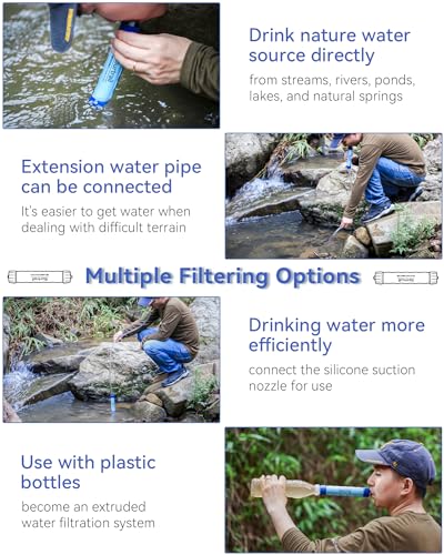 Gravity Water Filter Pro, Versatile Water Purifier Camping - Image 4