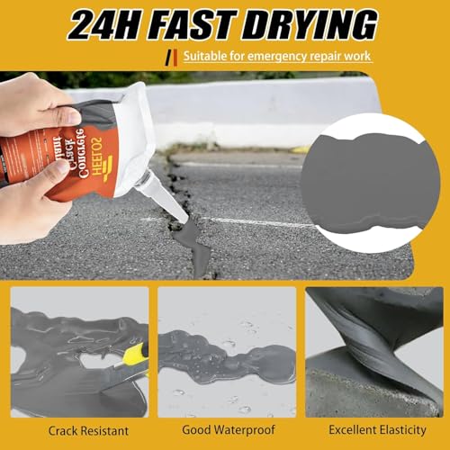 Concrete Crack Filler and Sealant,3Pack Quick Drying | Home Repair - Image 3