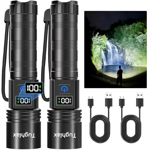 Rechargeable Flashlights Super Bright LED Flash Light 2 Pack - Image 2