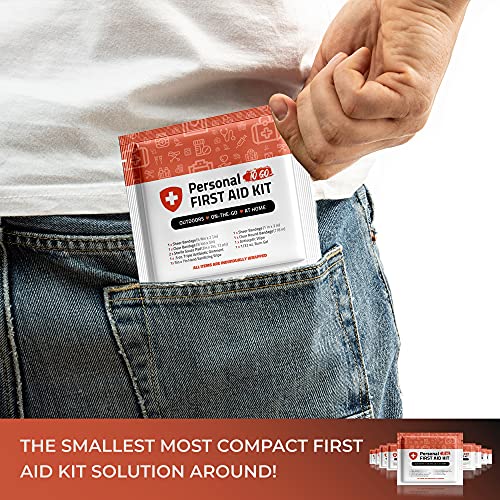 Personal First Aid Kit- 10 Pack | Clean, Treat - Image 6