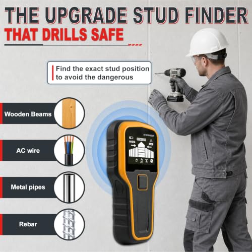 Stud Finder Wall Scanner, Intelligent Chip Detects Stud - Image 4