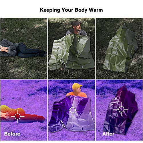 Insulated Tarp, Multipurpose Emergency Thermal Tarps - Image 6