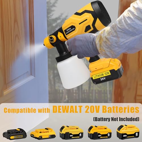 Cordless Paint Sprayer for DEWALT 20V Battery (Battery NOT - Image 7