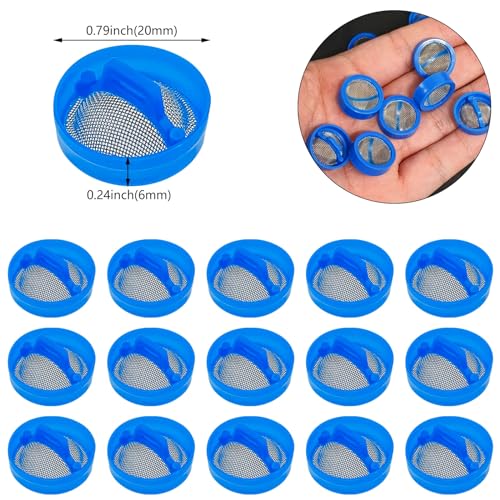 20 Pcs Washer Water Inlet Valve Filter Screen Steel Mesh | Home Repair - Image 4