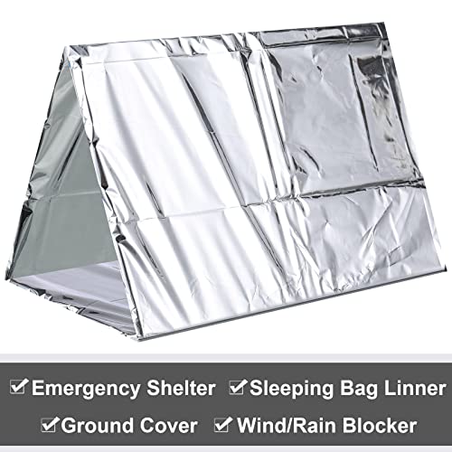 50 Pcs Emergency Blanket Bulk Space Survival Blanket - Image 4