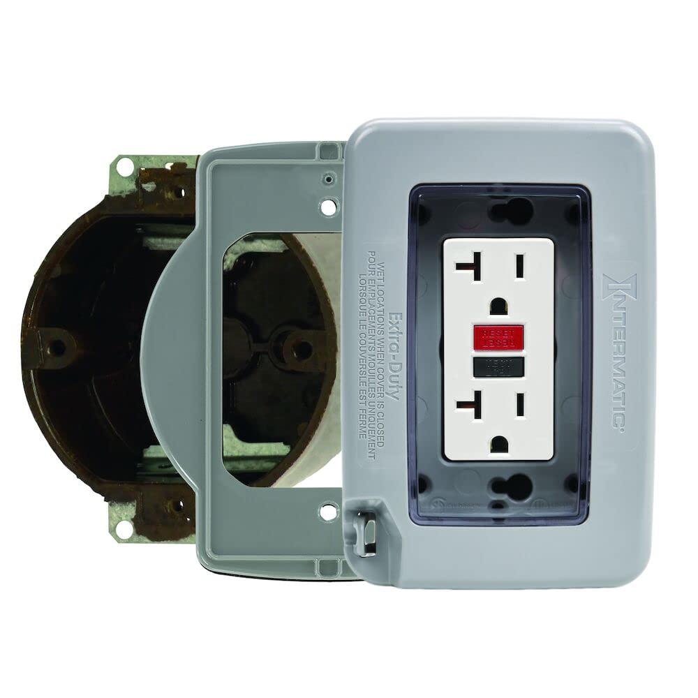 Intermatic WP7003G Low-Profile,Weatherproof Cover - Image 1
