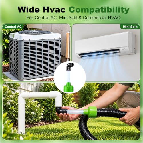 AC Drain Line Vacuum Adapter for Shop Vac HVAC Condensate Drain - Image 6