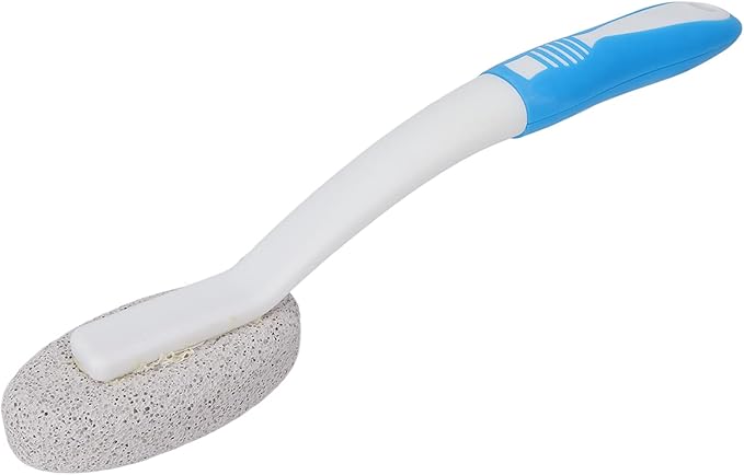 Pumice Stone Cleaning Brush, Hard Water Wand Pumice Stone Toilet Bowl Cleaner, , Hard Water Toilet Bowl Ring Remover Cleaner for Household Sink Pool Bathroom Kitchen