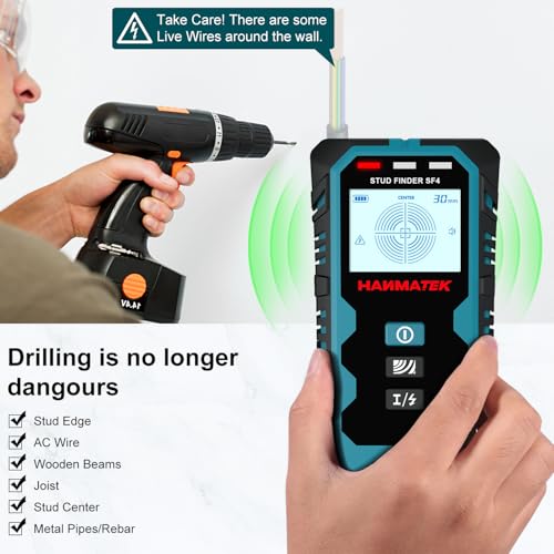 HANMATEK Stud Finder Wall Scanner,5 in 1 Multifunction | Home Repair - Image 6