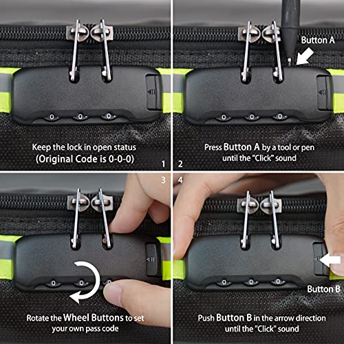 Fireproof Document Bag (16 x 11 x 5 inch) with Lock & - Image 5
