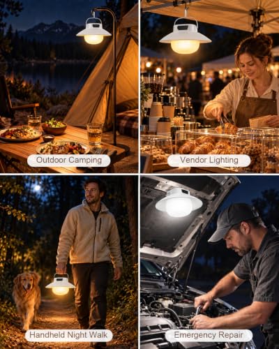 Rechargeable Camping Lantern, 960 Lumens LED Camping Light - Image 8