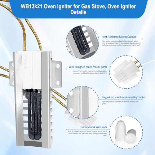 WB13K21 Oven Igniter for Gas Stove,Oven Igniter - Image 5