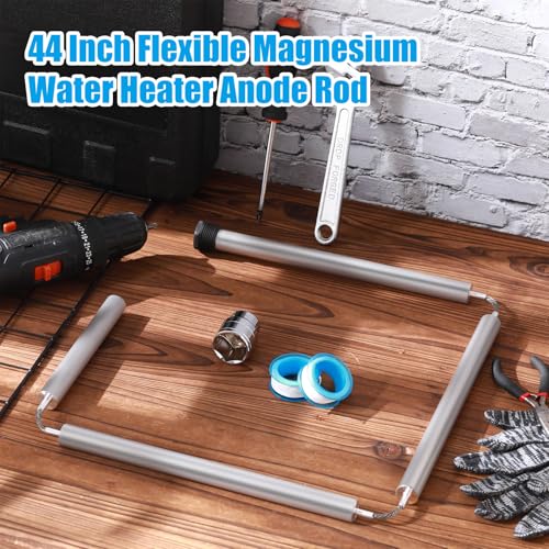44 Inch Flexible Magnesium Water Heater Anode Rod, 3/4" | Hand Tools - Image 6