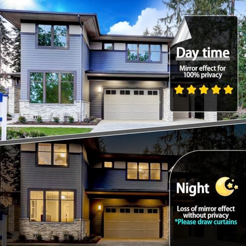 One Way Privacy Window Film Window Tint for Home See Out Not - Image 4