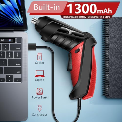 3.6V Electric Cordless Screwdriver Set, Mini Drill Set - Image 6