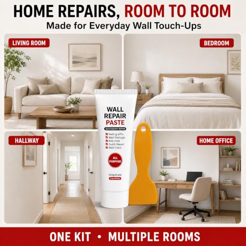 Drywall Repair Kit, Wall Repair Paste for Nail Holes & | Home Repair - Image 5