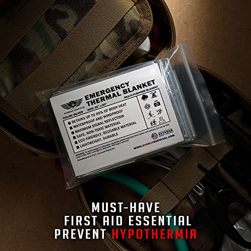 EVERLIT Survival Emergency Mylar Thermal Blankets -Space - Image 5