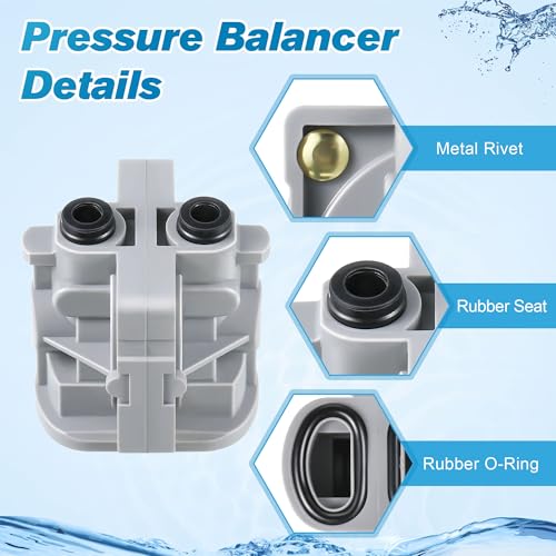Dreyoo 2 Pieces Pressure Balancing Cartridge and Valve Stem - Image 6