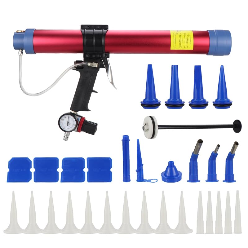 10 oz / 20 oz Sausage Pneumatic Caulking Gun Two Functions - Image 1