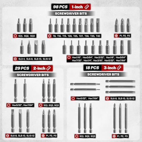 208-Pc Master Screwdriver Bit Set - Image 4